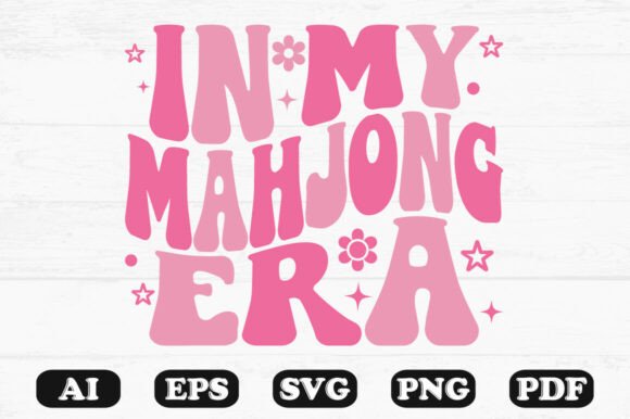 Download In My Mahjong Era Pink Retro Style - Pink Collection